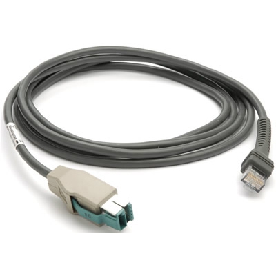 Kabel Zebra USB zasilane / prosty / 2.1 metra - zdjęcie 01