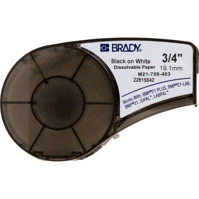 Etykiety Brady BMP21 papier rozpuszczalny (B-403) - zdjęcie 01