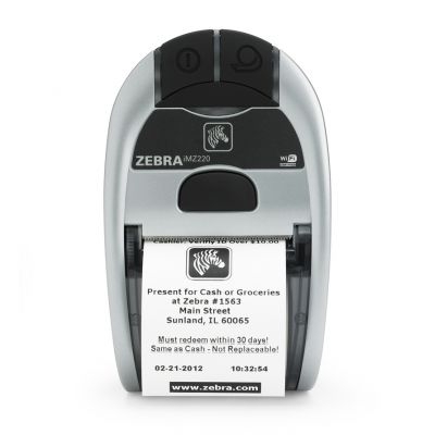 Drukarka mobilna Zebra iMZ220 - zdjęcie 02